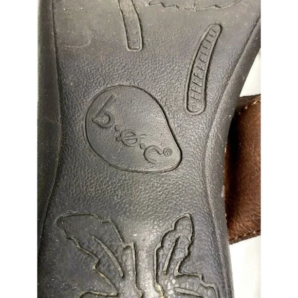 B.O.C. Sharin Womens Size 8/39 Leather Sandals Buckle Closure Toe Post - Picture 9 of 11